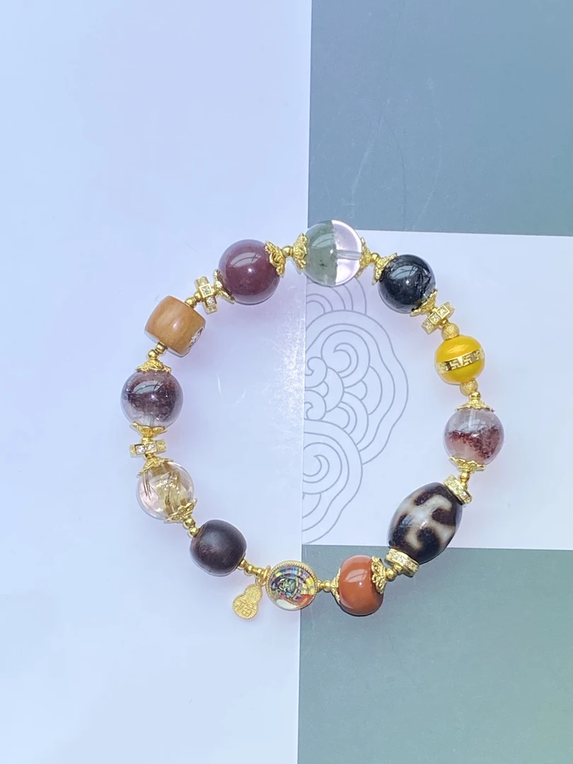 多宝diy搭配手串