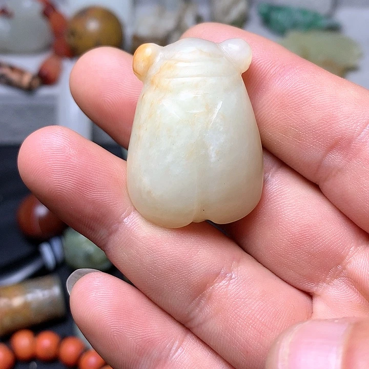 和田玉挂件未镶嵌严*國