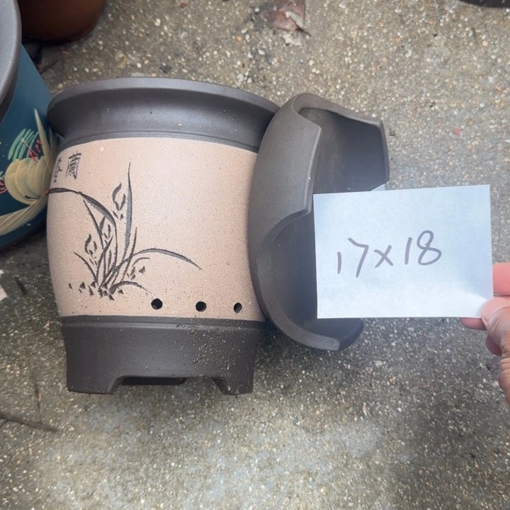 紫砂花盆特价清仓