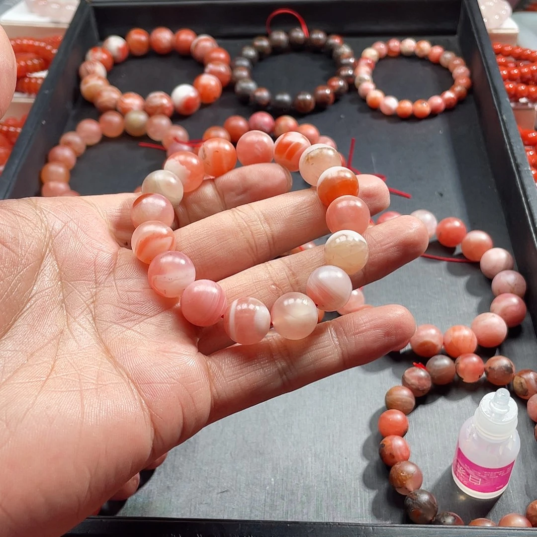 望***南红玛瑙未镶嵌手链