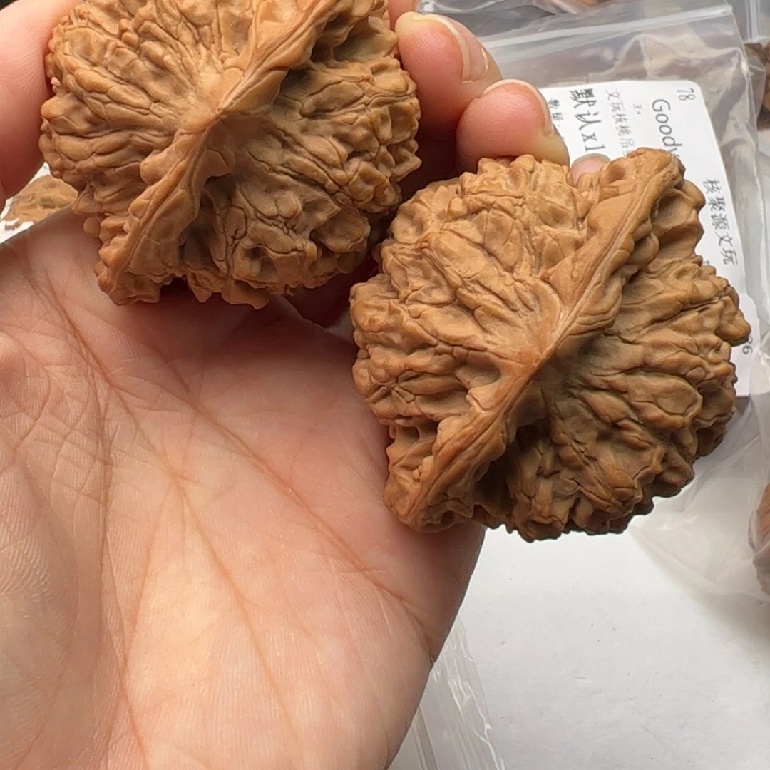 文玩核桃吊坠官帽53全品