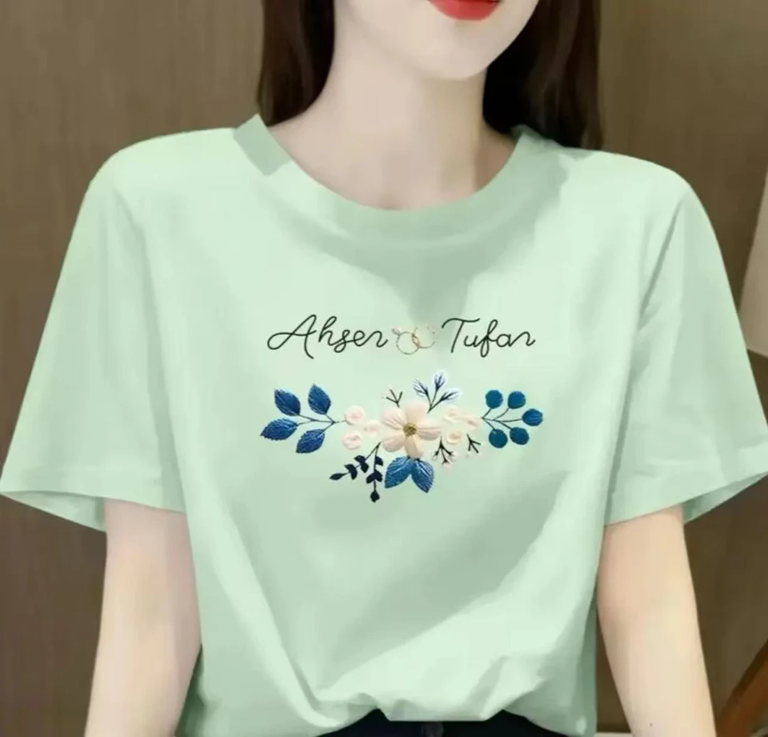 6-3上新女款时尚休闲百搭夏季潮流半袖春夏t恤圆领显瘦短袖