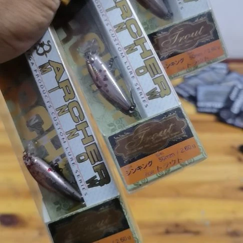 进口颤沉米诺50mm2.6克3个包邮