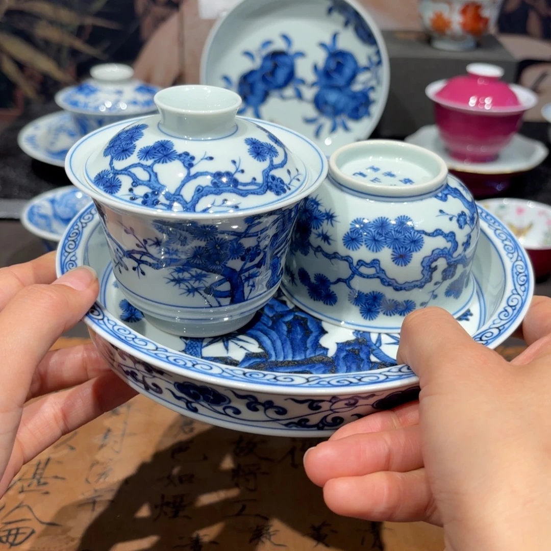 M***L手工手绘陶瓷茶具