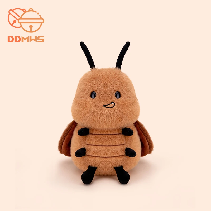 仿真蟑螂玩偶抱枕男生款睡觉搞怪毛绒玩具抱睡公仔小娃娃生日女生