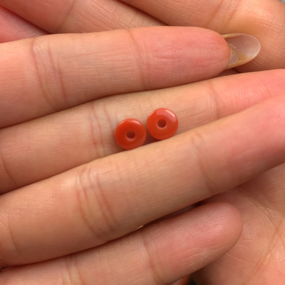 未镶嵌隔片南红玛瑙