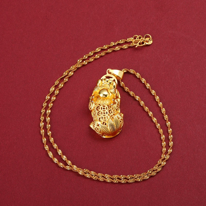 吊坠  千禧鑫珠宝 时尚饰品  镂空貔貅吊坠  时尚爆款 百搭