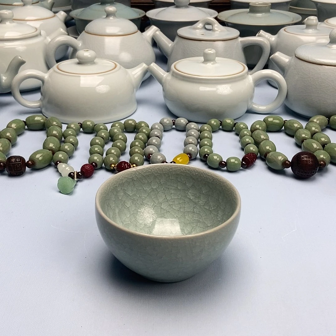 杯鱼鳞冰花主人杯原矿原釉原产地