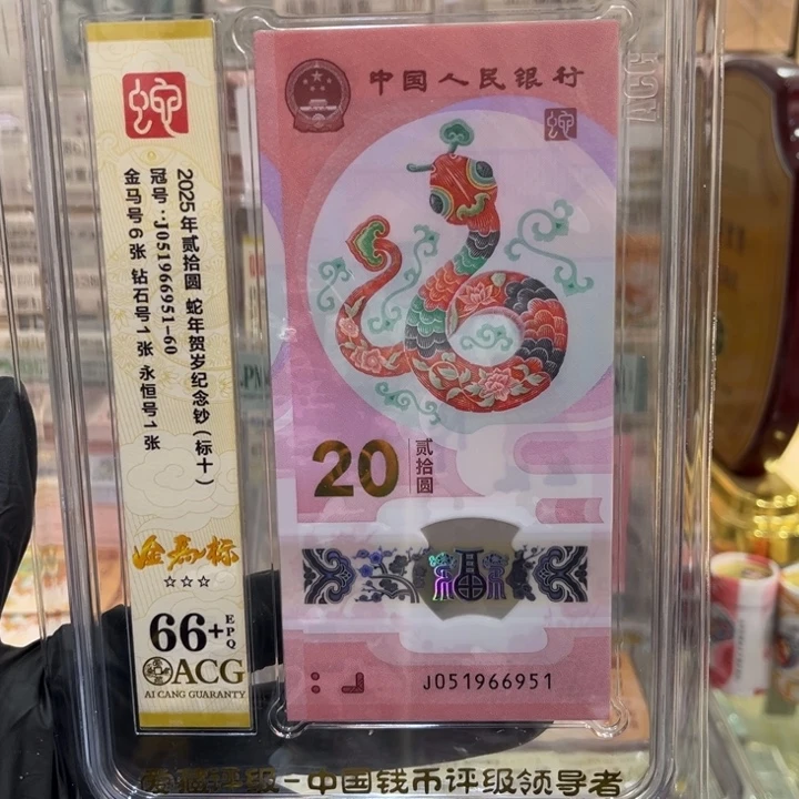 塑料66+蛇钞金马标051966951