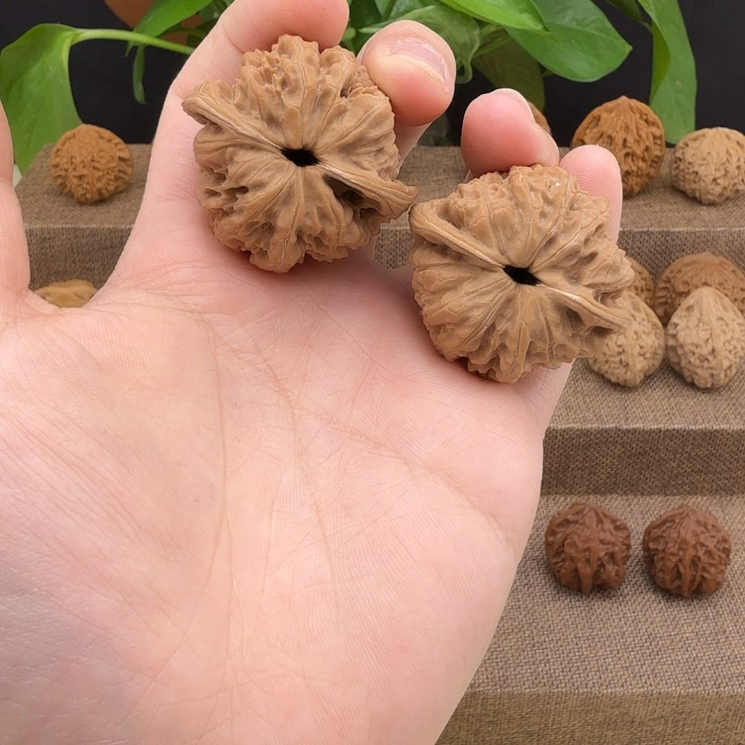 全品无修文玩核桃龙洞峪42/38/35