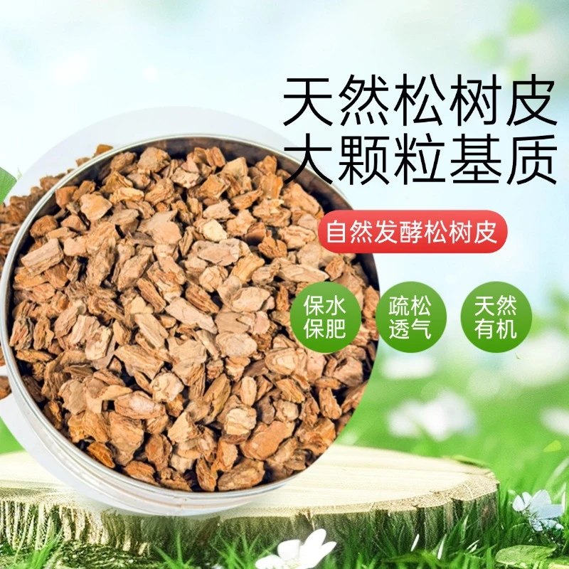 震惊！松树皮竟是园艺隐藏的天然肥料兰花种植营养土兰花土专用土