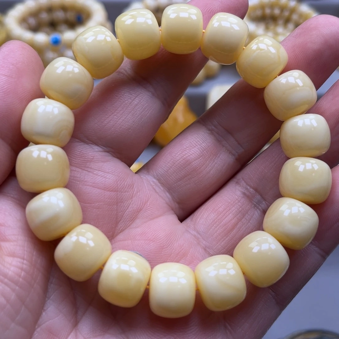 琥珀未镶嵌手链手串