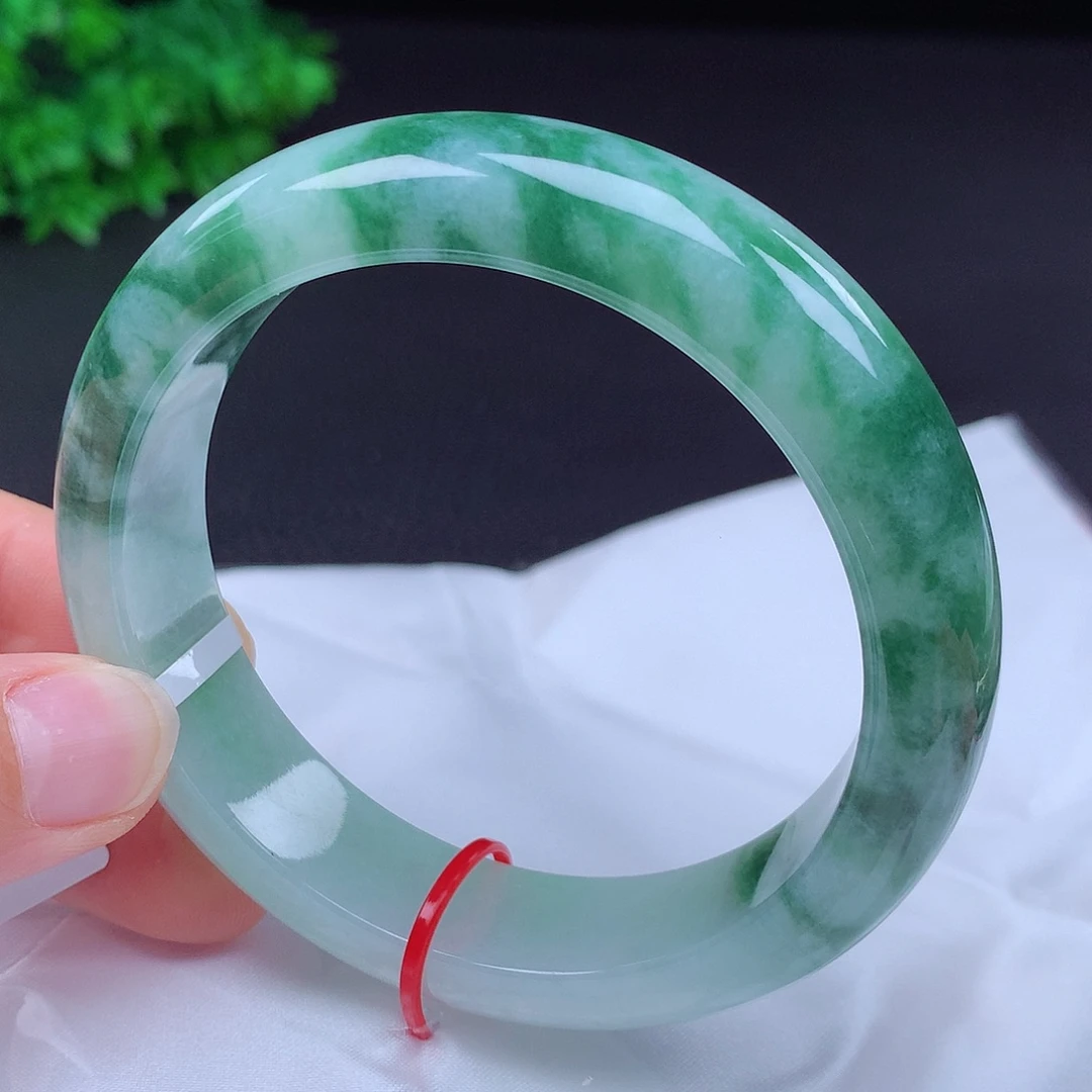 翡翠未镶嵌手镯61圈432715