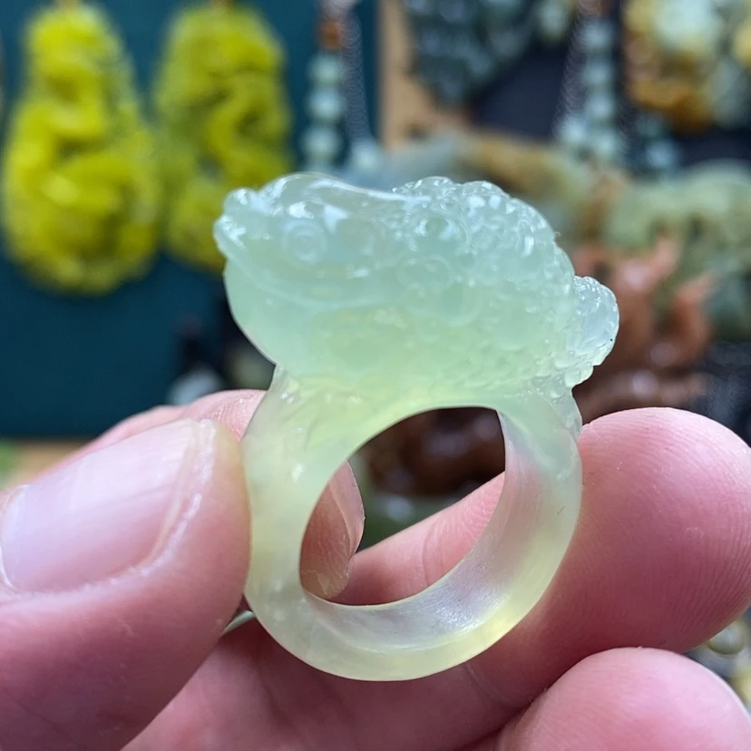 【闪购商品】未镶嵌岫玉戒指