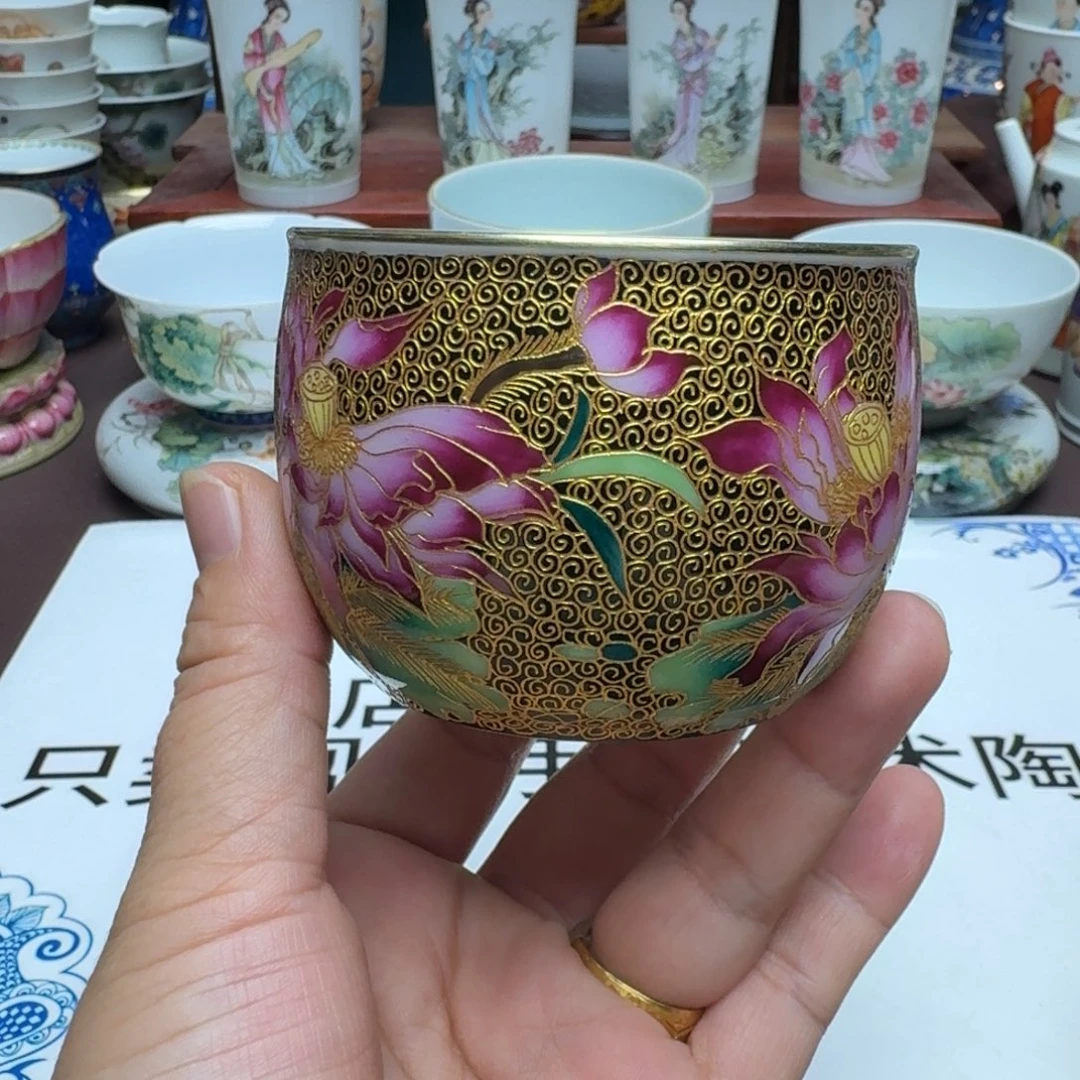 景德镇手工手绘展示