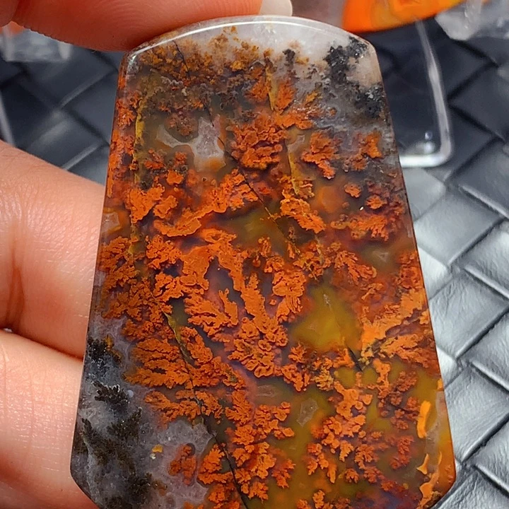 玛瑙/玉髓颈饰未镶嵌静**涛