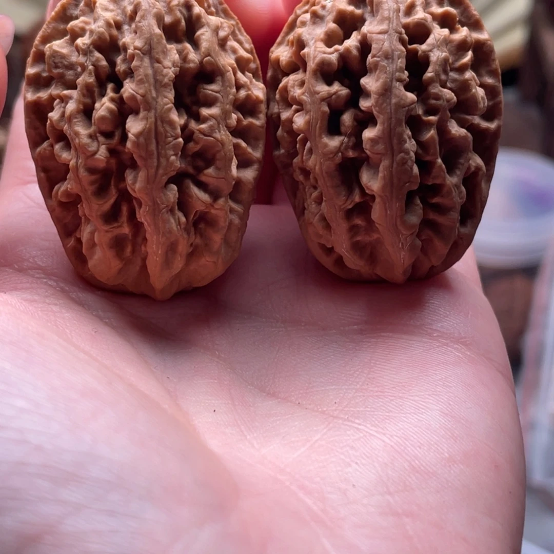 文玩核桃把件楸刀鱼33