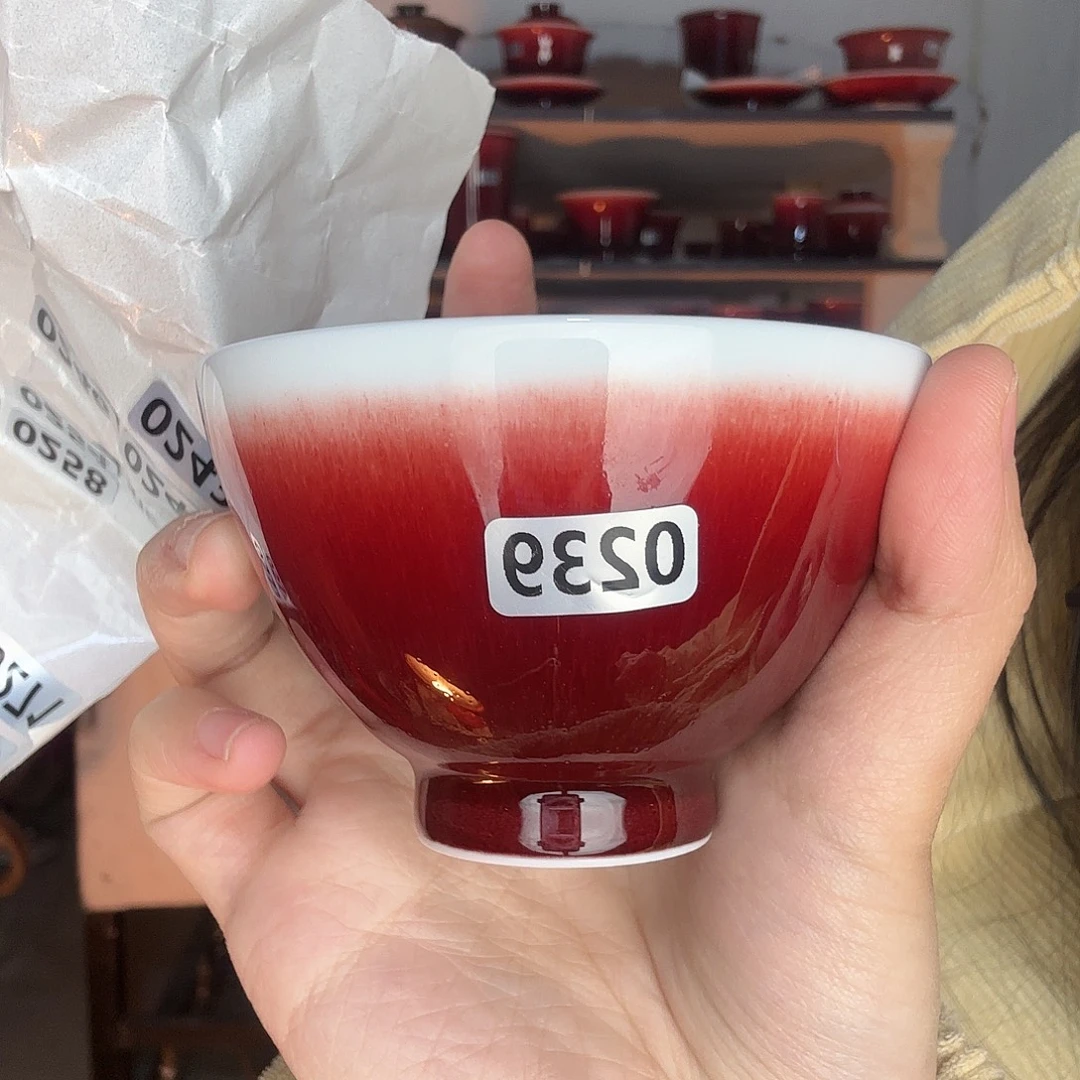 瓷片景德镇郎红陶瓷