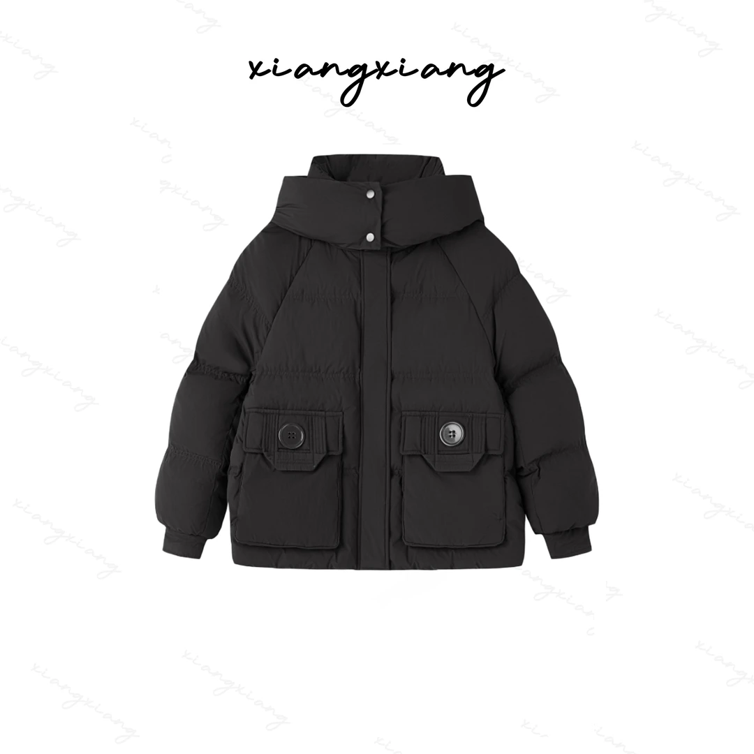 香香专属时尚羽绒服女短款休闲百搭24AW092