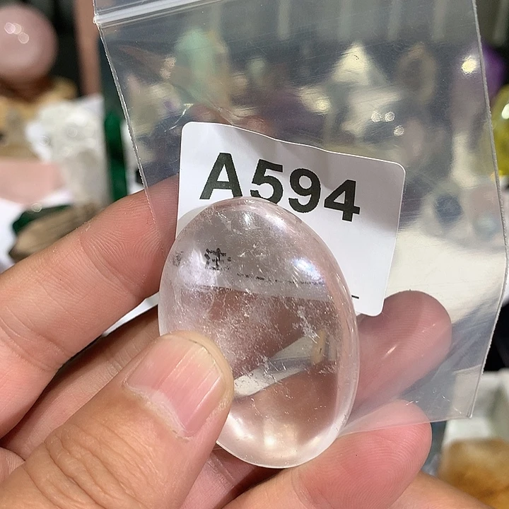 L***楠未镶嵌珠宝半成品芙蓉石天然水晶A594