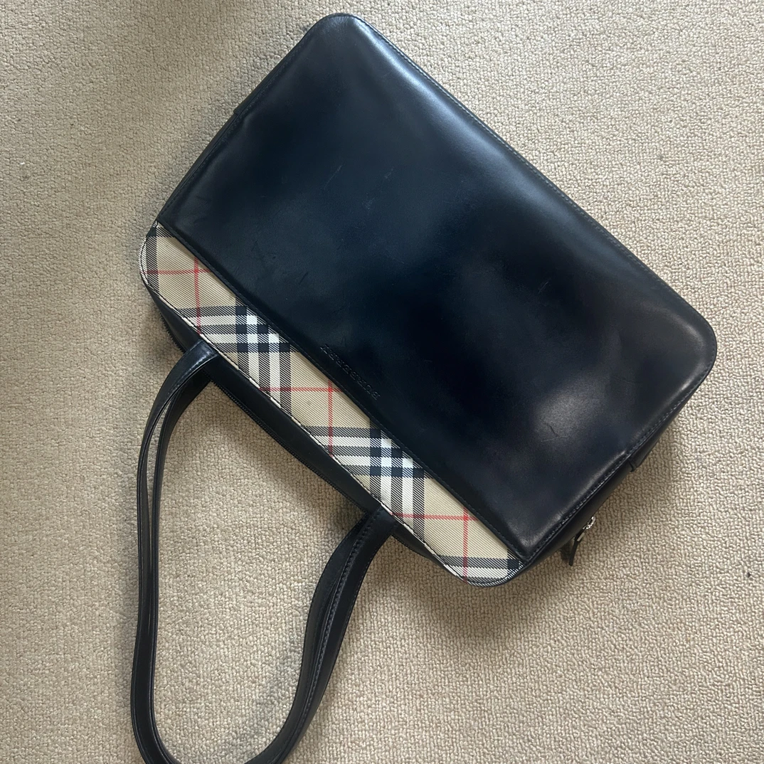 95新 BURBERRY/博柏利 Burberry 保龄球单肩包