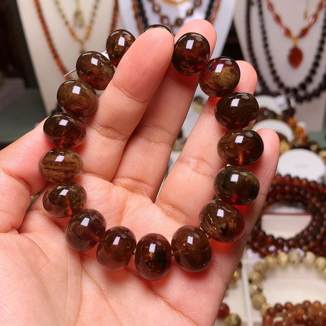 九***糖琥珀未镶嵌裸石抚顺琥珀