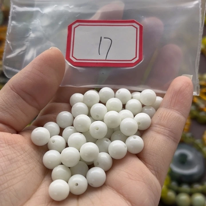 蛇纹石玉未镶嵌手链