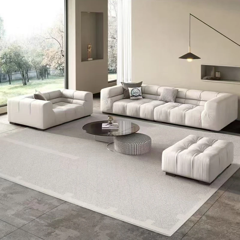 防水地毯客厅 2025 新款高级感别墅沙发毯黑白经典复古百搭耐脏