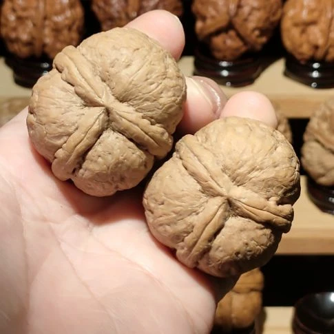 把件文玩核桃41粗筋三棱