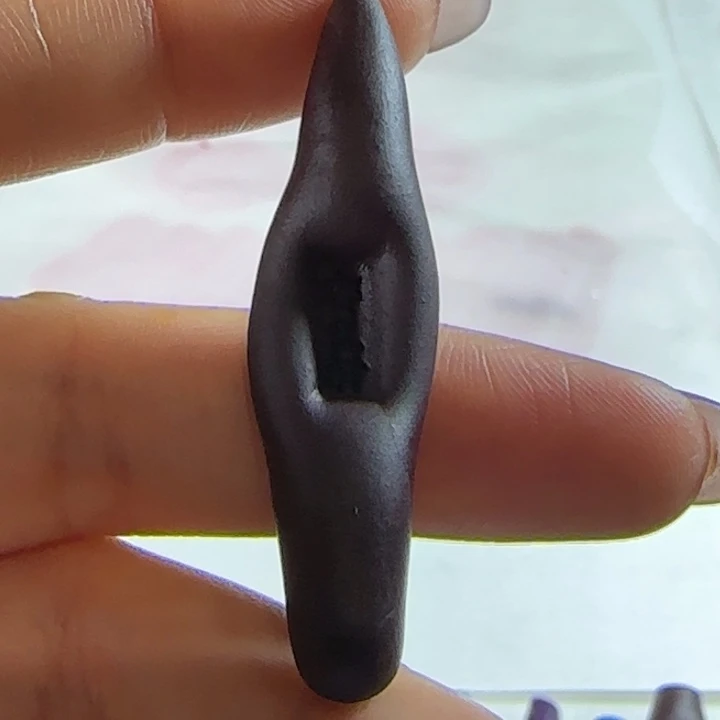 降紫色的小牙签墨