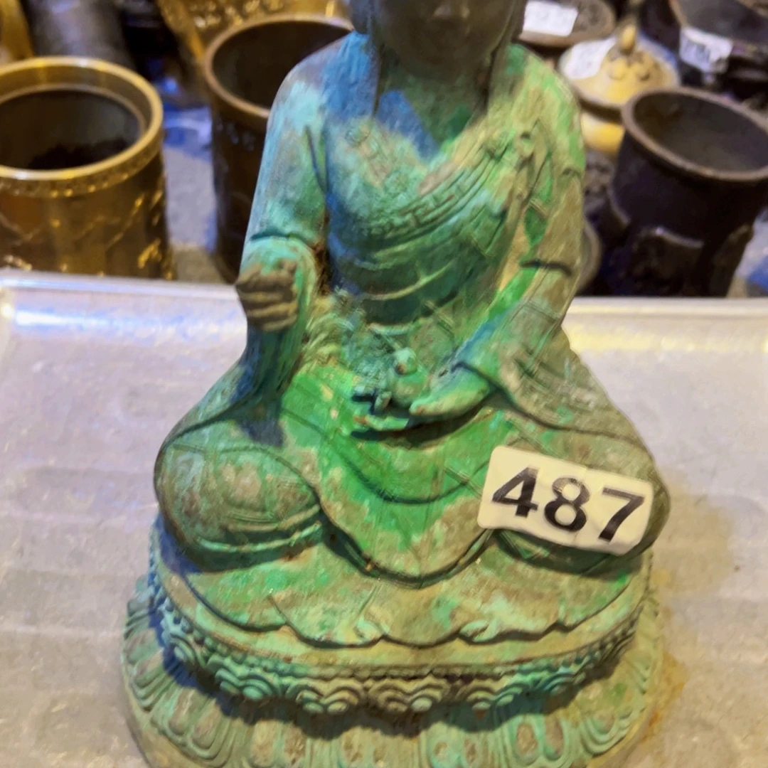 唐***爷工艺品黄铜摆件工艺品