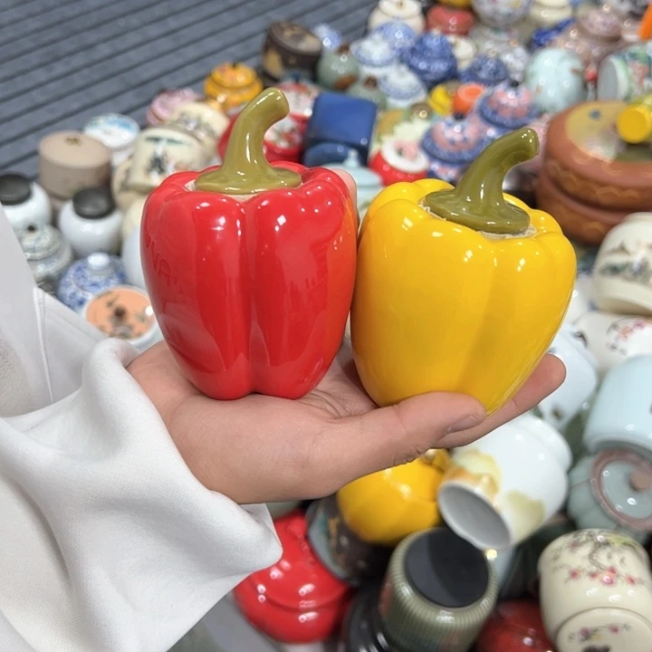 茶叶罐陶瓷家用储物罐轻微瑕疵品介意勿拍