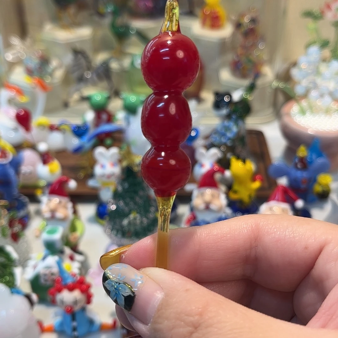 手工艺品琉璃糖葫芦