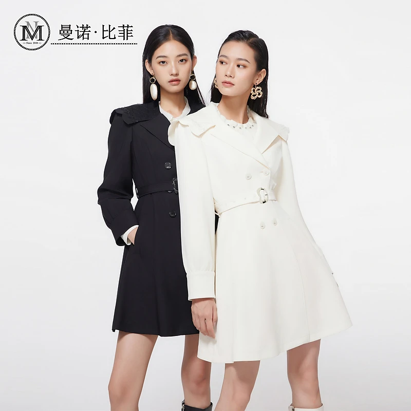 【小朱专享】高级感长袖风衣外套MFHG111204