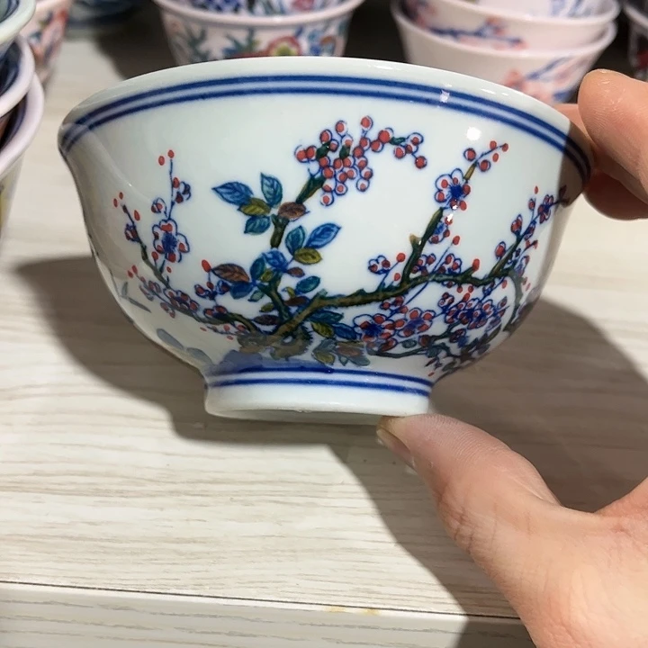 瓷片////////直径12.5厘米。绿。