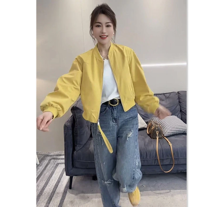 设计感拉链开衫外套女2025春季新款休闲时尚洋气百搭网红薄款上衣