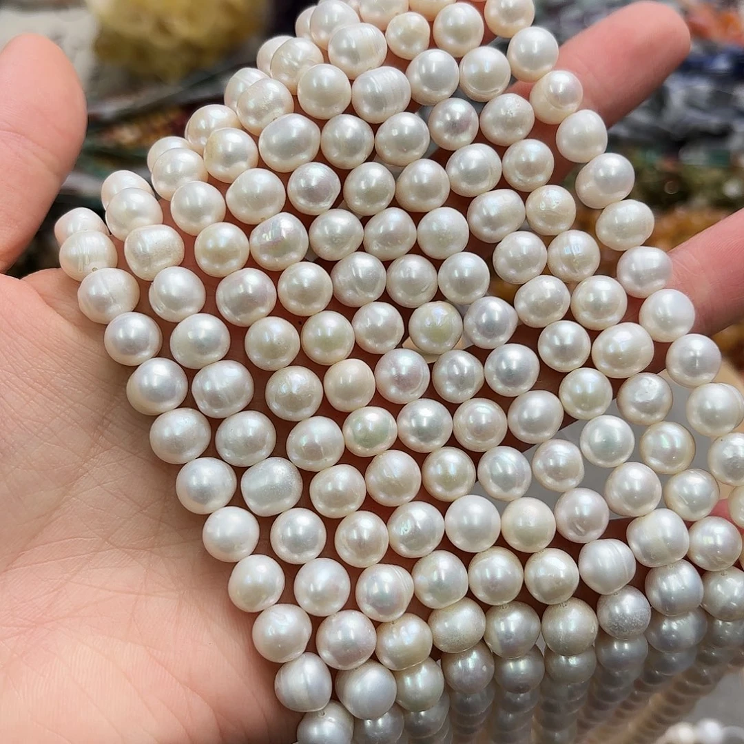 玛瑙/玉髓未镶嵌珠宝半成品9-10天然冲头一条