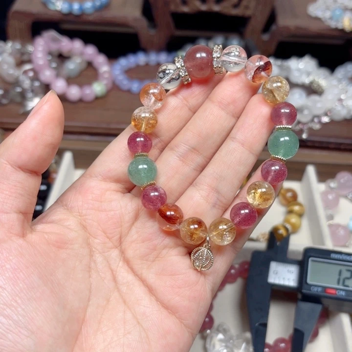 水晶手链未镶嵌金薇薇