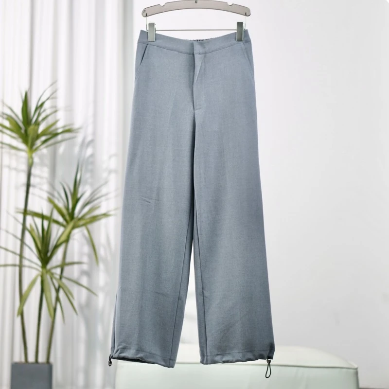 尚系列  Z858-1  女装时尚撤柜简约阔腿长裤花灰色FW10Y83