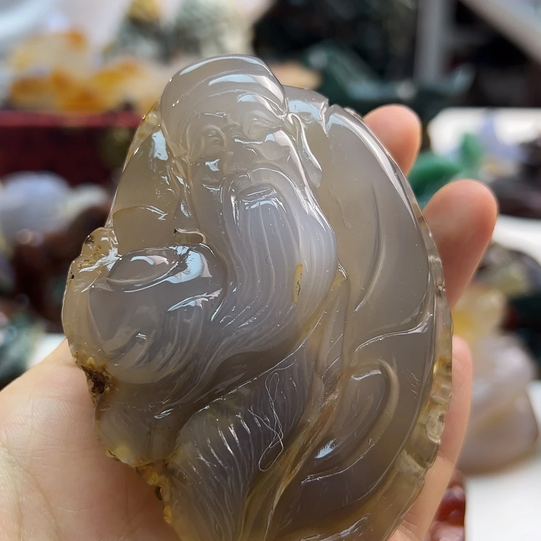 玛瑙/玉髓未镶嵌颈饰