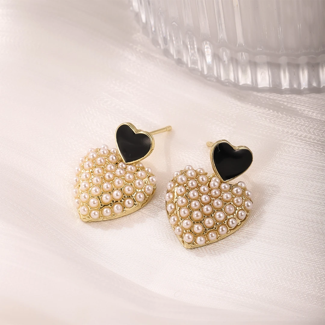 铜合金耳钉轻奢风时尚新款耳钉XH0006