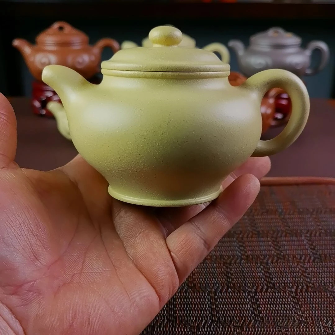 紫砂茶壶四号井本山绿大亨掇只280CC国工