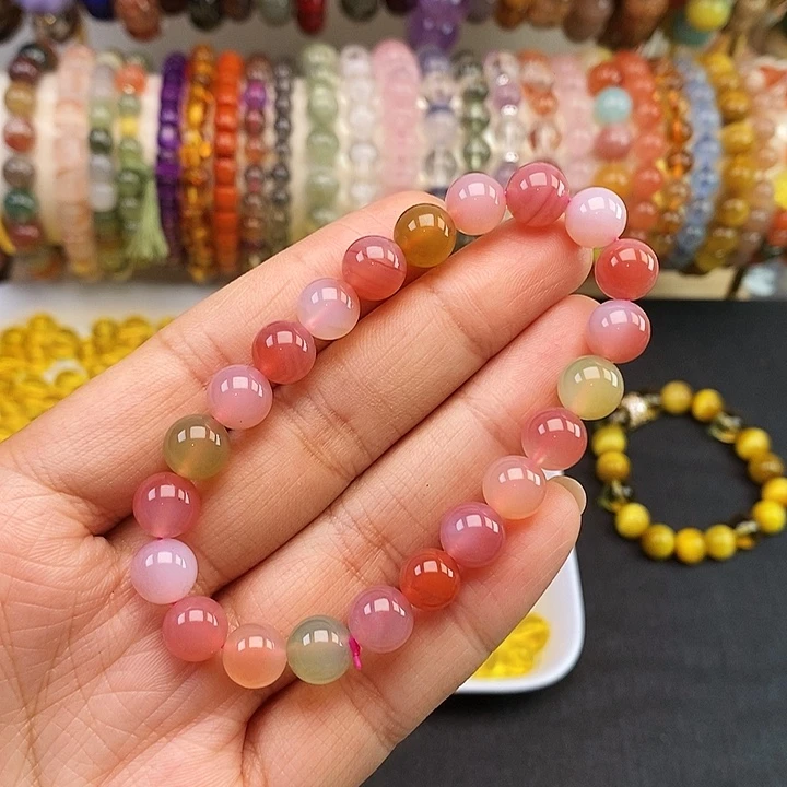 未镶嵌盐源玛瑙卡9玛瑙/玉髓