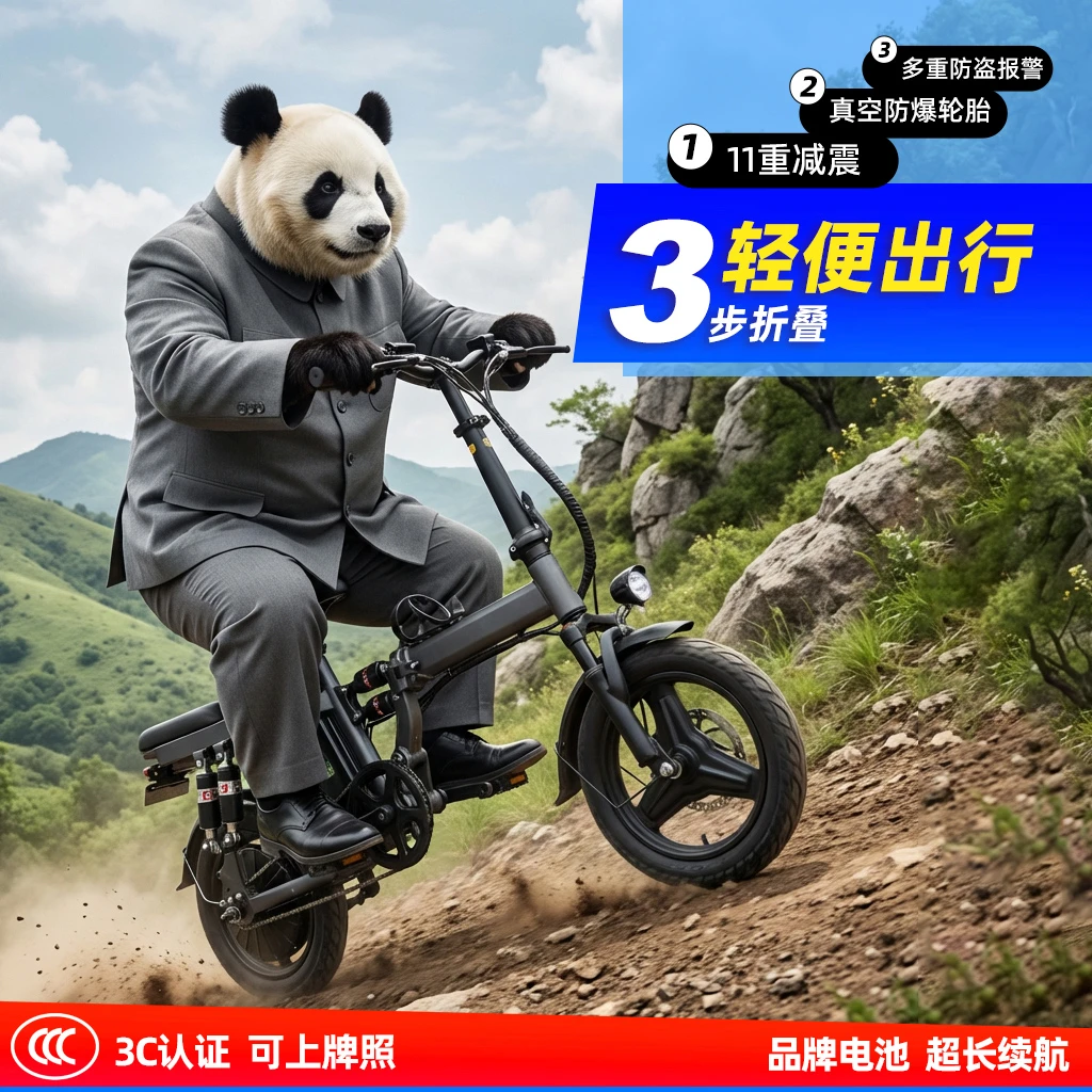 新国标可折叠代驾电动车