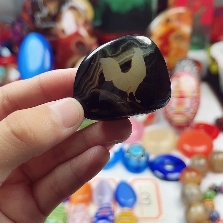 未镶嵌耳饰玛瑙/玉髓
