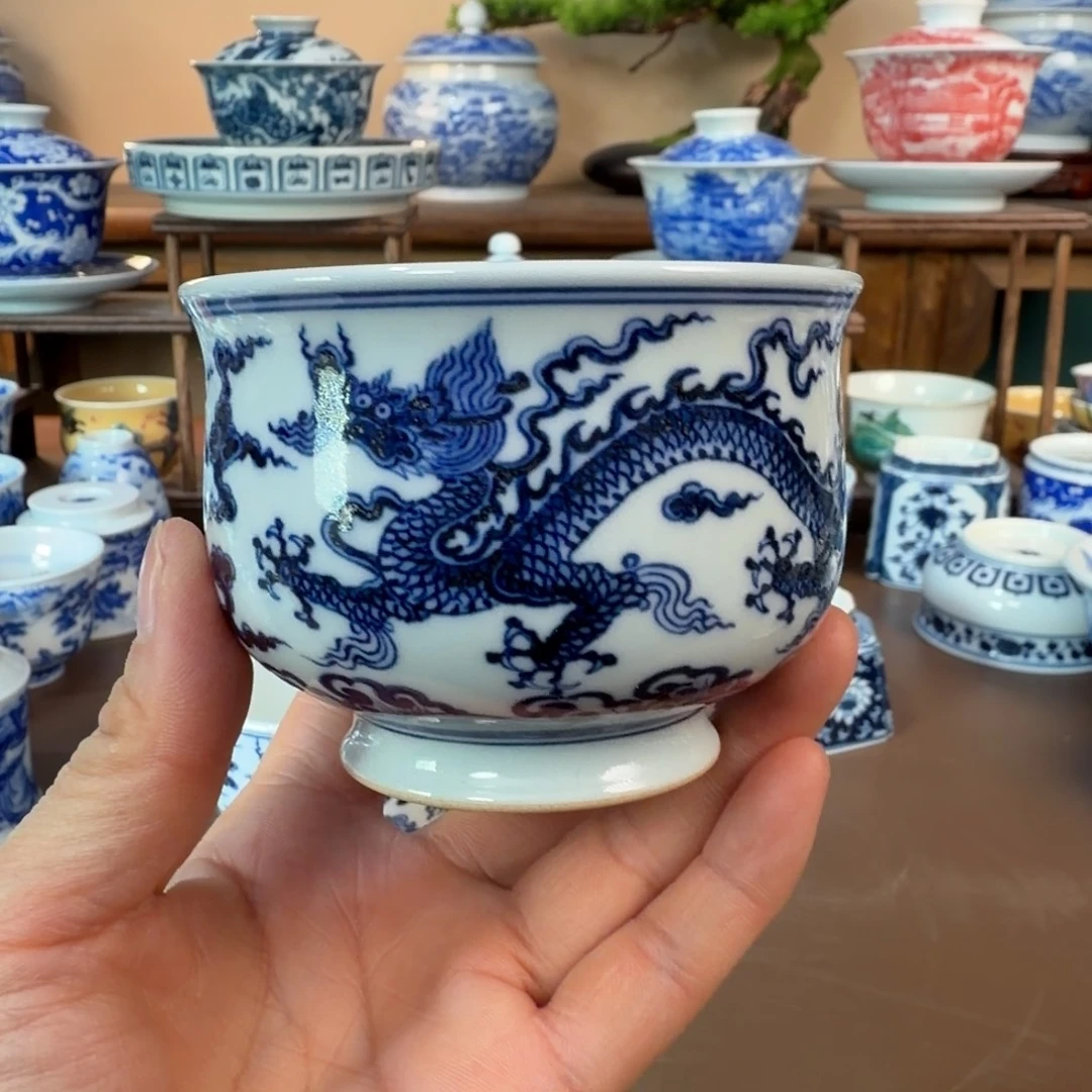 景德镇陶瓷手工手绘