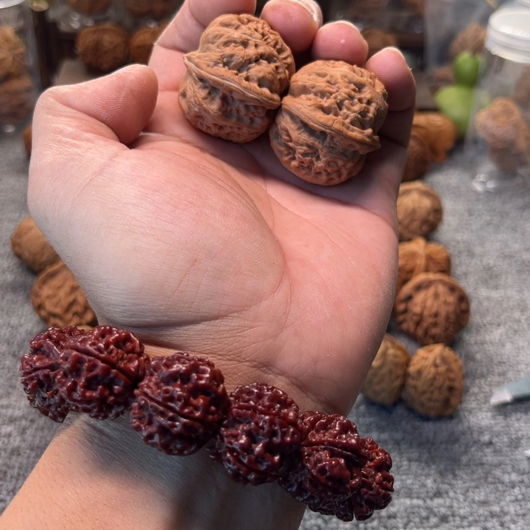 文玩核桃把件平谷元宝全品