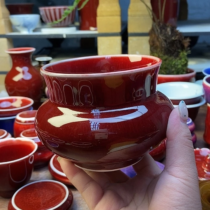 陶瓷景德镇名陶坊原矿郎红