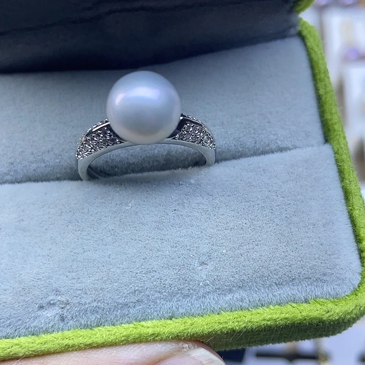 刘***利戒指未镶嵌淡水珍珠