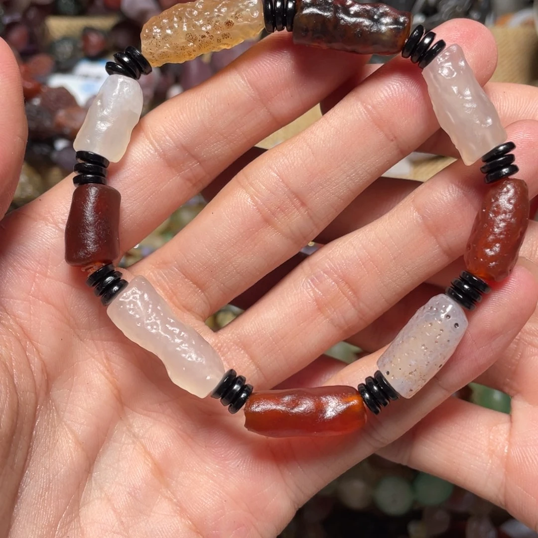 玛瑙/玉髓手链合金